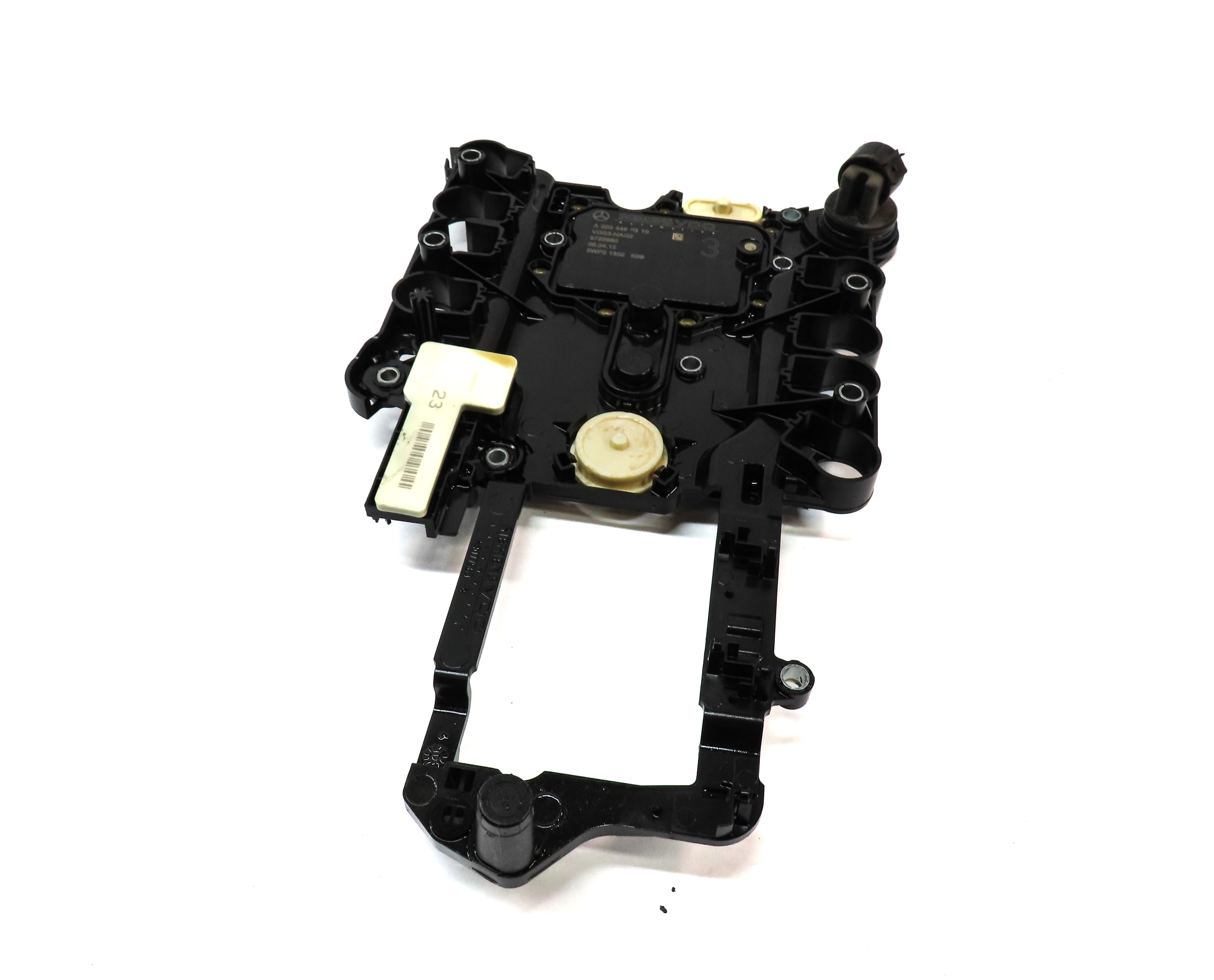 12 MERCEDES C300 W204 3.0L 7 SPEED AUTO TRANSMISSION VALVE BODY CONDCUTOR PLATE — exact item pictured